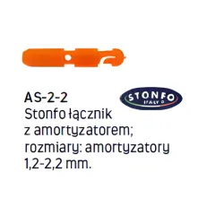 STONFO-ŁĄCZNIK Z AMORTYZATOREM 1,2-2,2mm