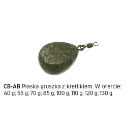 CIĘŻAREK PŁASKA GRUSZKA Z KRĘTLIKIEM 100g