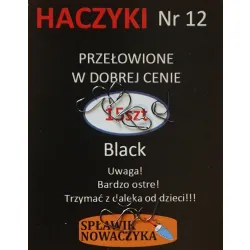 Haczyki 15szt rozmiary  nr16, nr14, nr12