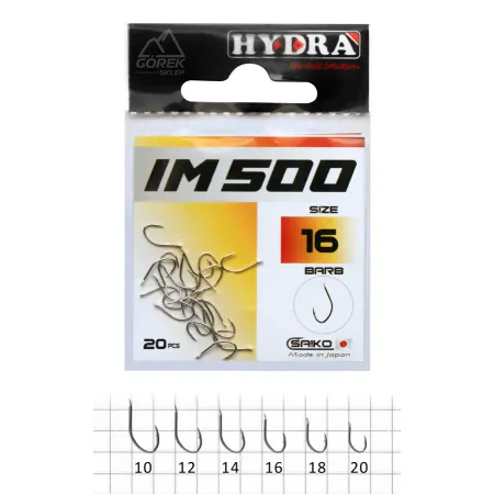 Haczyki HYDRA IM500 20 szt / 12