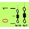 Krętliki 10szt  nr 7, nr 10