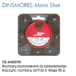 ŚRUCINY DINSMORES 7 ROZMIARÓW MICRO SHOT