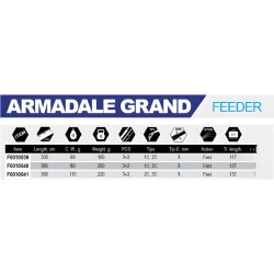 WĘDKA FLAGMAN ARMADALE GRAND FEEDER 2025 3,30m 60g WĘDKA FLAGMAN ARMADALE GRAND FEEDER 2025 3,30m 60g