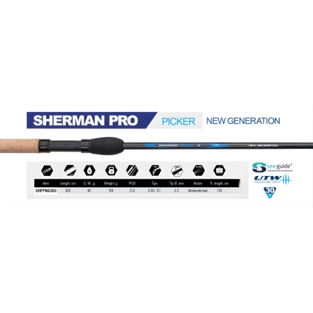 WĘDKA FLAGMAN SHERMAN PRO NEW GENERATION PICKER 3,0m 40g