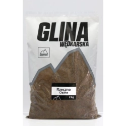 Glina wędkarska RZECZNA CIĘŻKA 2 kg Glina wędkarska RZECZNA CIĘŻKA 2 kg