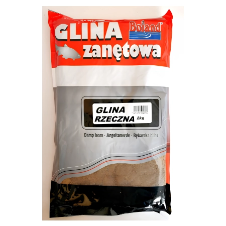 Glina wędkarska rzeczna jasna 2kg