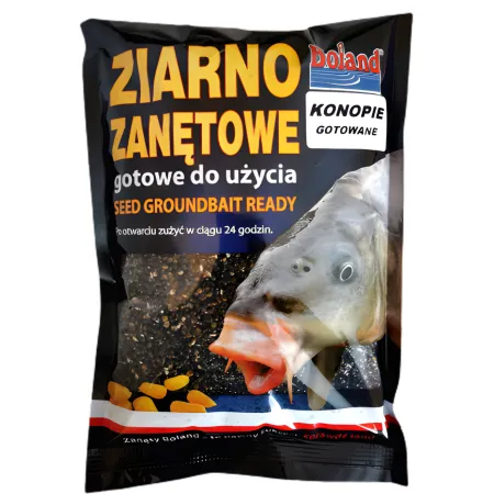 Ziarna Zanętowe Gotowe Konopie