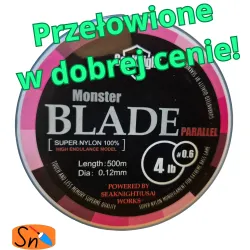 Żyłka blade 500m 0,12mm niebieska