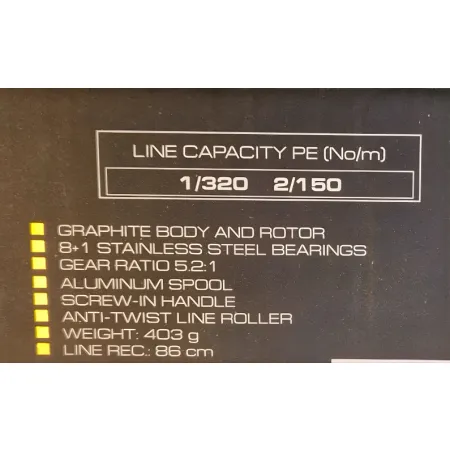 KOŁOWROTEK Reel Flagman '23 BlackFire 5000s 8+1BB 5.2:1