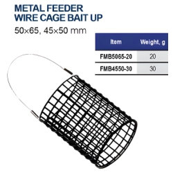 FLAGMAN KOSZYCZEK WIRE CAGE Bait Up L 50*65mm 20g
