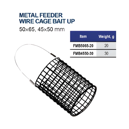 FLAGMAN KOSZYCZEK WIRE CAGE Bait Up L 50*65mm 20g