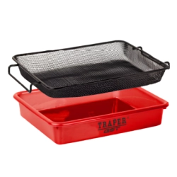 Traper kuweta Medium Red z sitem 2mm