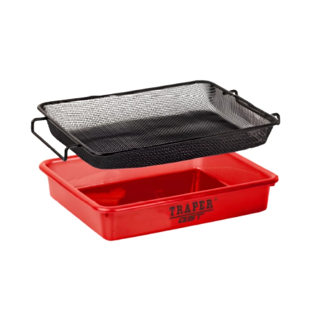 Traper kuweta Medium Red z sitem 2mm